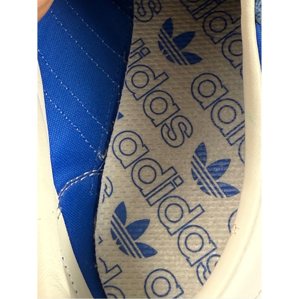 Adiddas Men’s Unisex SL 72 RS Sneaker Blue/White/Better Scarlet, size 7 US - Picture 13 of 15